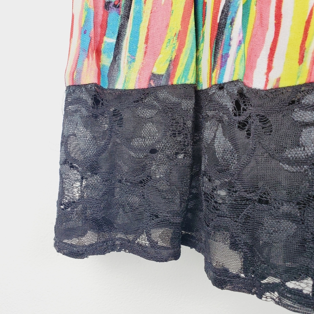 Prabal Gurung for Target Rainbow Stripes Skirt 2 - Picture 8 of 9